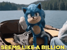 Sonic Seems Like A Billion GIF