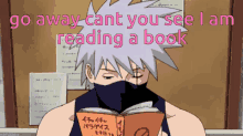 Reading Naruto GIF - Reading Naruto Kakashi GIFs