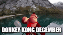 Donkey Kong December Video Game Dunkey GIF - Donkey Kong December Video Game Dunkey Kyaking GIFs