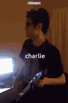 Charlie Chungus GIF
