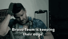 Bravo Team Is Keeping Their Edge Kicking In Doors GIF