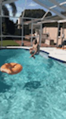 cannonball swim dive summer pool