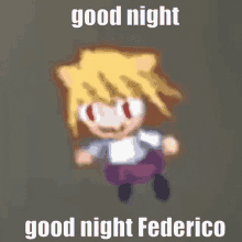 Good Night Good Night Federico GIF - Good Night Good Night Federico Ferco GIFs