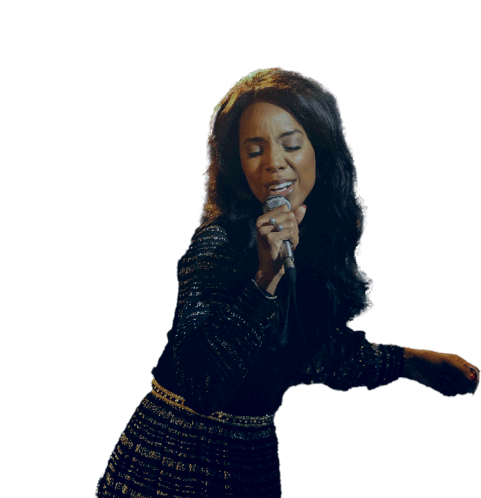 Singing Kelly Rowland Sticker - Singing Kelly Rowland Gladys Knight Stickers