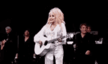 Dolly Parton Guitar GIF
