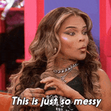 This Is Just So Messy Vanessa Vanjie GIF - This Is Just So Messy Vanessa Vanjie Rupaul'S Drag Race All Stars GIFs