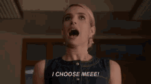 When Staying Single Ends Up Being Better Than Dating GIF - I Choose Me Me Emma Roberts GIFs
