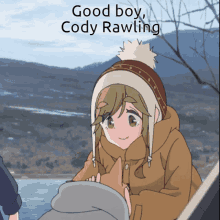Good Boy Cody Rawling GIF - Good Boy Cody Rawling Yurucamp GIFs