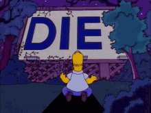The Simpsons Homer Simpson GIF - The Simpsons Homer Simpson Billboard GIFs