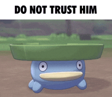 Pokemon Lotad GIF - Pokemon Lotad Do Not Trust Him GIFs
