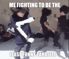 Fighting Unfunny GIF - Fighting Unfunny Parasite GIFs