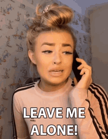 Leave Me Alone Hang Up GIF - Leave Me Alone Hang Up Phone GIFs