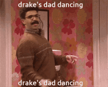 Drakes Dad Dancing GIF - Drakes Dad Dancing GIFs