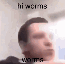 Worms Hi Worms GIF - Worms Hi Worms Tom Holland Worms GIFs