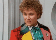 Sixth Doctor Colin Baker GIF - Sixth Doctor Colin Baker Smile GIFs