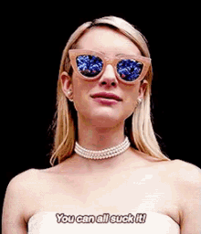 You Can All Suck It GIF - Scream Queens Chanel Suckit GIFs