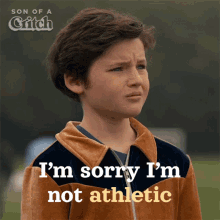 Im Sorry Im Not Athletic Mark GIF - Im Sorry Im Not Athletic Mark Son Of A Critch GIFs