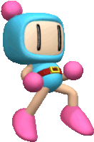 Bomberman Bomberman Wii Sticker - Bomberman Bomberman Wii Aqua Bomber Stickers