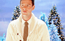 Cory Monteith Christmas GIF - Cory Monteith Christmas Smile GIFs