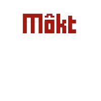 a sign that says " maket deweege nie druk " in red letters