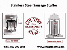 Stainless Steel Sausage Stuffer GIF
