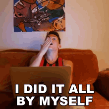 I Did It All By Myself Damon Dominique GIF - I Did It All By Myself Damon Dominique I Made It GIFs