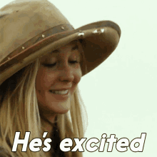 Hes Excited Elsa Dutton GIF - Hes Excited Elsa Dutton Isabel May GIFs