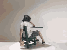tasty life optical illusion arm chair