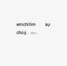 a white background with the words emchitim chuy chudau can trai tim and anh