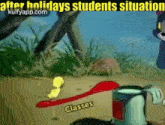 After Holidays Students Situations.Gif GIF