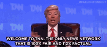 Saturday Night Live Trump Jokes GIF - Saturday Night Live Trump Jokes Fake News GIFs