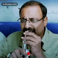 Drinking Pond Water During  Family Trips.Gif GIF - Drinking Pond Water During Family Trips Ss Kanchi Gif GIFs