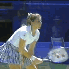 monica seles tennis return of serve
