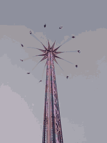 tower spin carnival ride top
