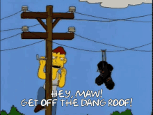The Simpsons Cletus GIF