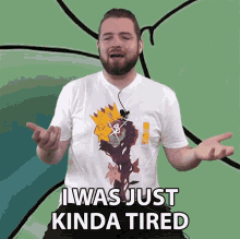 I Was Just Kinda Tired Bricky GIF - I Was Just Kinda Tired Bricky Worn Out GIFs