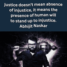 abhijit naskar naskar social justice injustice nonviolence