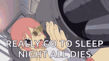 Nichijou Anime GIF - Nichijou Anime Really Go To Sleep GIFs