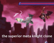 Parallel Meta Knight Kirby Star Allies GIF