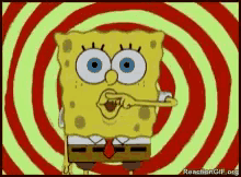 spongebob hypnotize weird wtf high