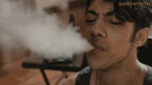 Smoke Shayne Butler GIF - Smoke Shayne Butler Wentworth GIFs