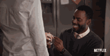 Will You Marry Me Baron Vaughn GIF - Will You Marry Me Baron Vaughn Nwabudike Bergstein GIFs