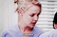 Greys Anatomy Izzie Stevens GIF - Greys Anatomy Izzie Stevens I Believe GIFs