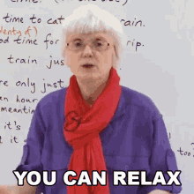 You Can Relax Gill GIF - You Can Relax Gill Learn English With Gill GIFs
