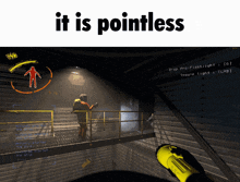 It Is Pointless Lethal Company GIF - It Is Pointless Lethal Company Pointless GIFs