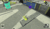 a video game is being played and the time is 54 minutes