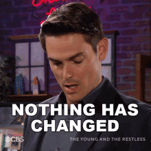Nothing Has Changed Adam Newman GIF - Nothing Has Changed Adam Newman The Young And The Restless GIFs