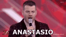 X Factor Anastasio Vincitore Festa Ultima Puntata GIF
