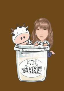 Hq Milk GIF - Hq Milk Drink GIFs