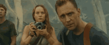 What GIF - King Kong Tom Hiddleston Brie Larson GIFs